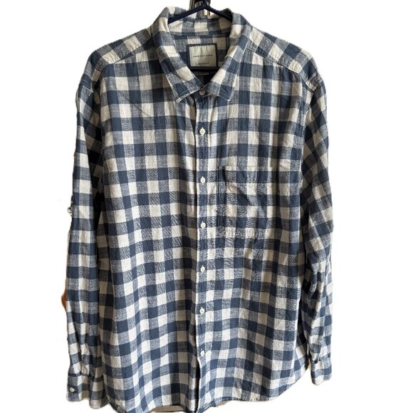 American Eagle Super Soft Checkered Shirt – XXLT Classic Comfort Wrap yourself i - Picture 1 of 6